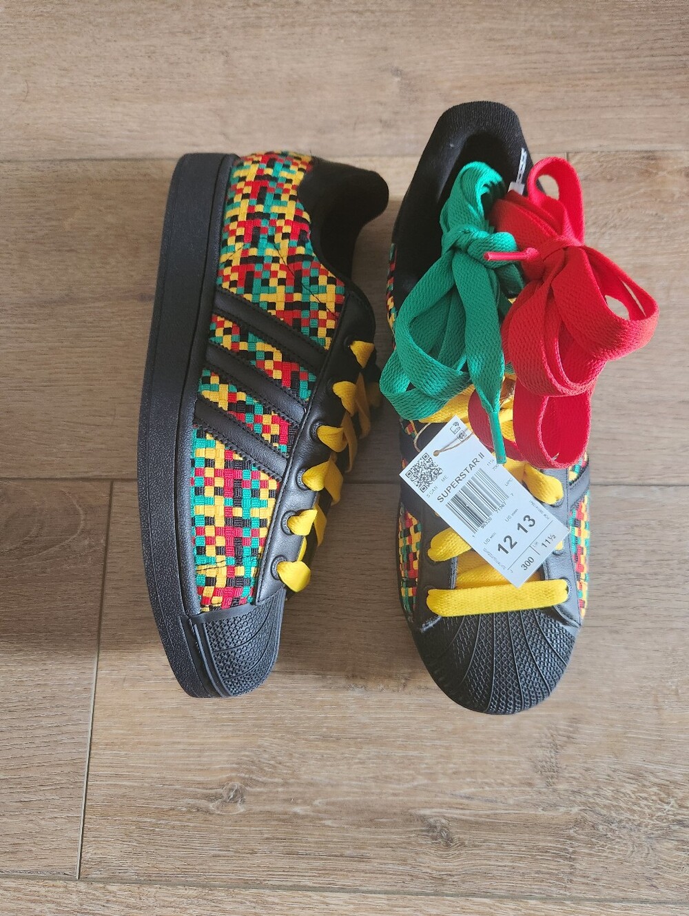 Men's Size 12 - Adidas Superstar II x Bob Marley 'Jamaica' IH9785